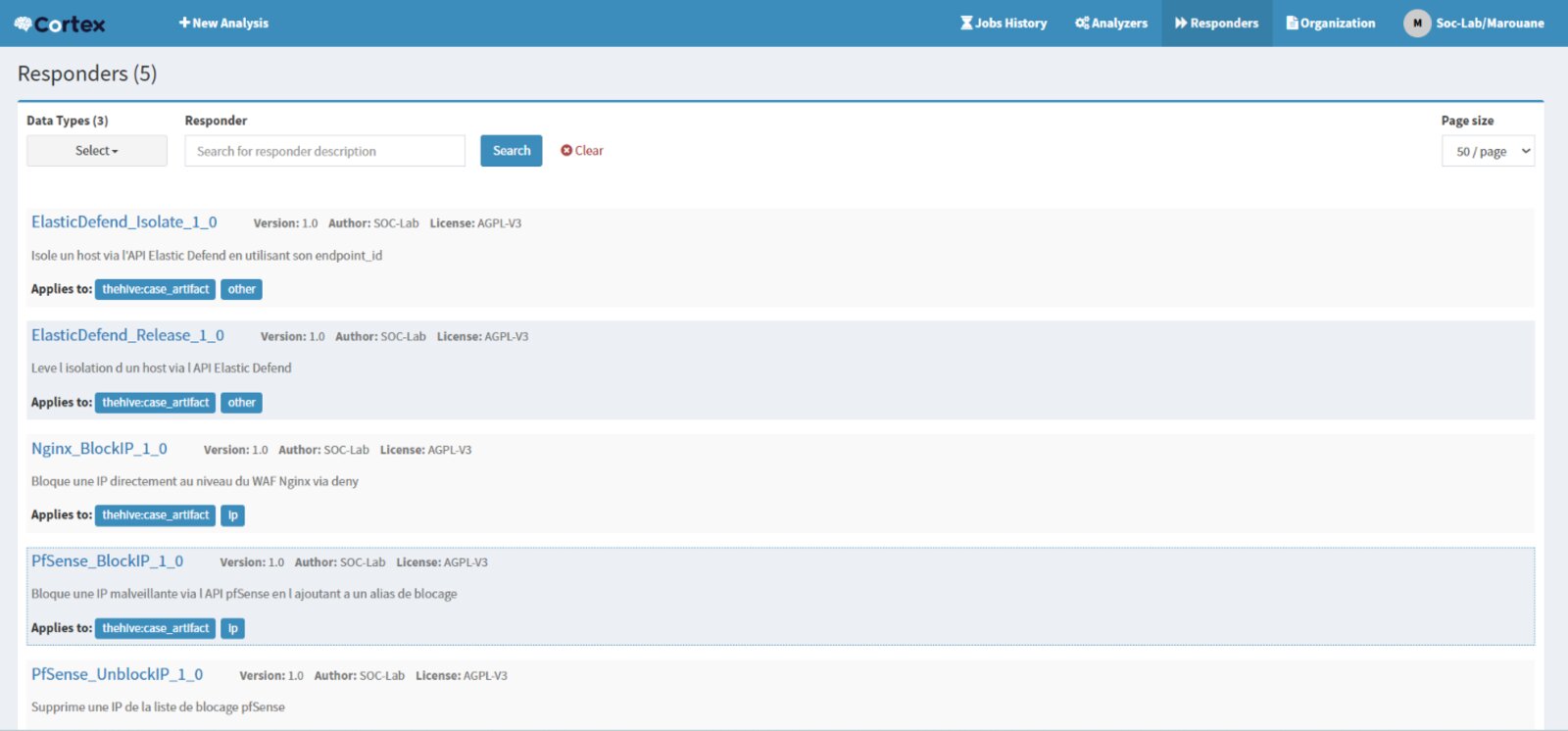 5 Cortex responders — endpoint, firewall and WAF containment